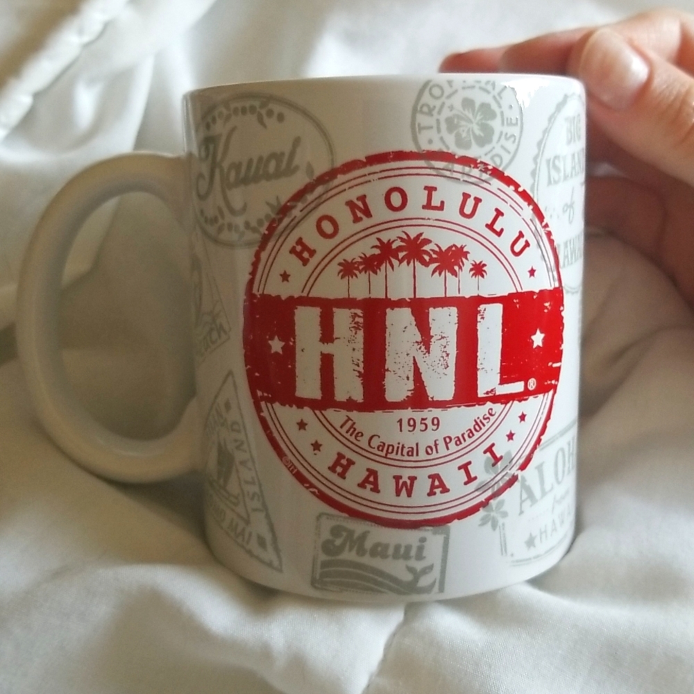 COPY 🇺🇦 Viral Collectible Hawai'i Honolulu HNL Coffee Mug New Mother's Day